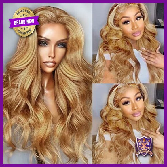Human Hair Lace Front Wig 13x6 HD Transparent Pre-Plucked Glueless main image 6